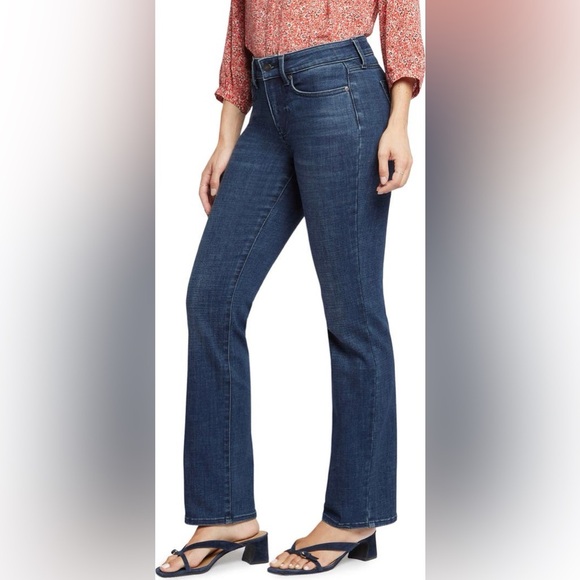 NYDJ - Marilyn Straight Leg Tummy Flattening Stretch Jeans - Picture 3 of 10